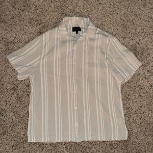 Linen Short Sleeve Button Up